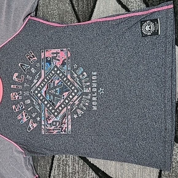 AMERICAN FIGHTER BY AFFLICTION ATHLETICS TRAINING DIVISION BASEBALL TEE-SHIRT - Picture 2 of 15